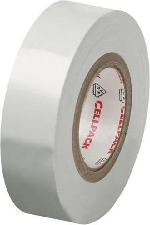 CellPack Ruban isolant No. 128 Blanc (L x P) (30 mm)