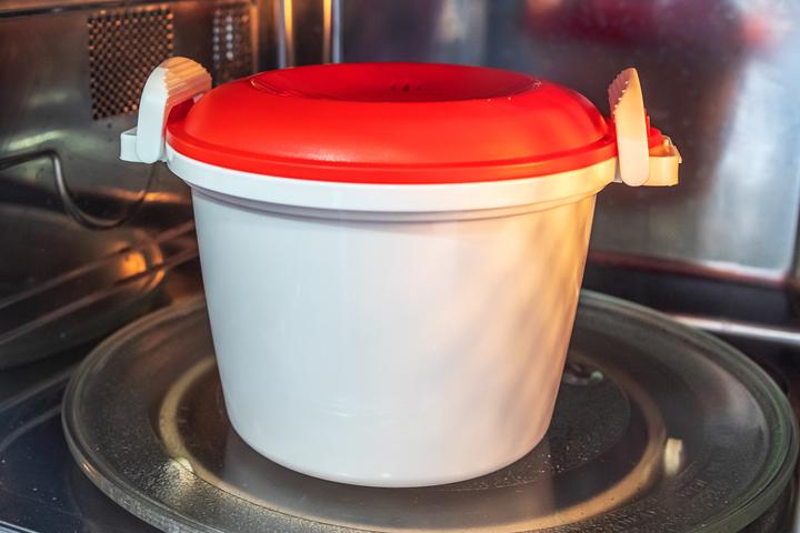 Actual product image Kitchen Craft Microwave rice cooker