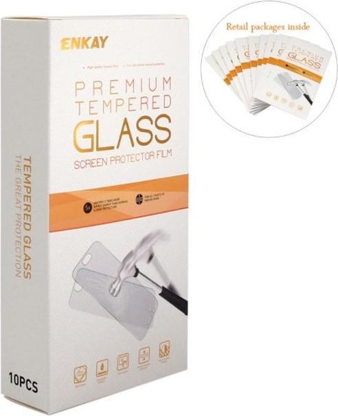 Actual product image Enkay Protective glass screen protector (1 Piece, Honor 10)
