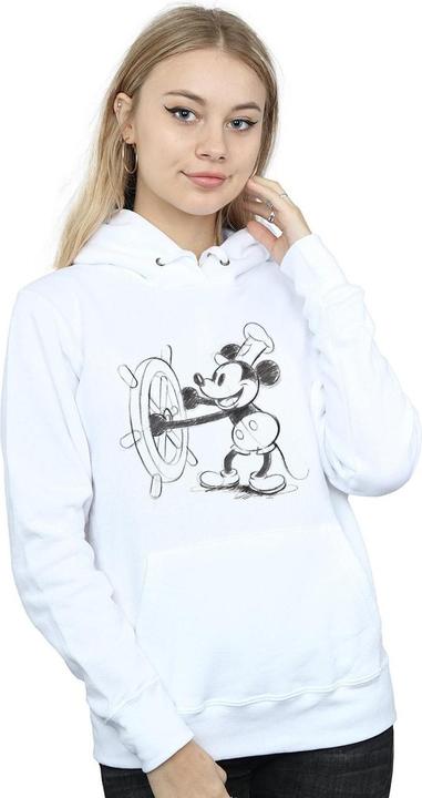 Produktbild Disney Mickey Mouse Steamboat Sketch Kapuzenpullover (XXL)