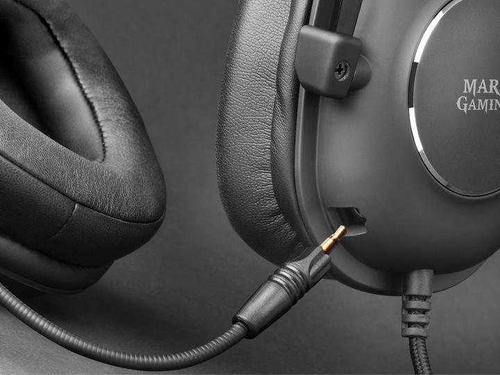 Actual product image Mars Gaming MH6 headphones/headset Wired Head-band Black (Cable)