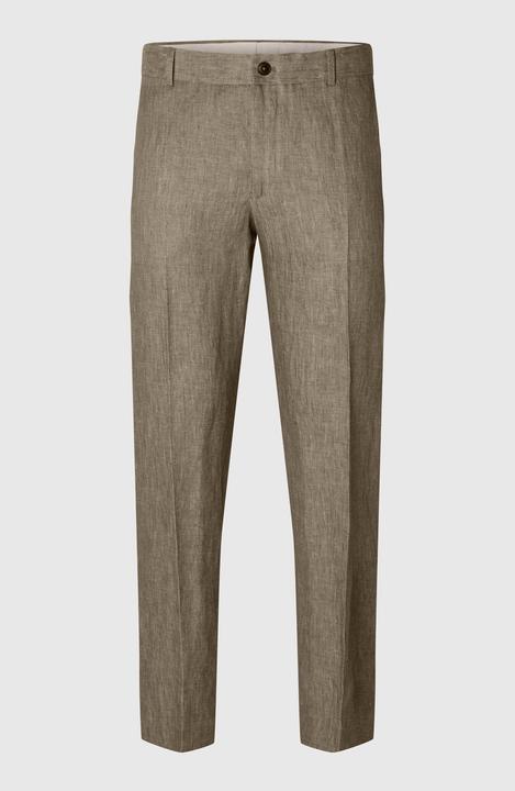 Immagine prodotto Selected Homme Pantaloni da abito in lino dalla vestibilità regolare (46)