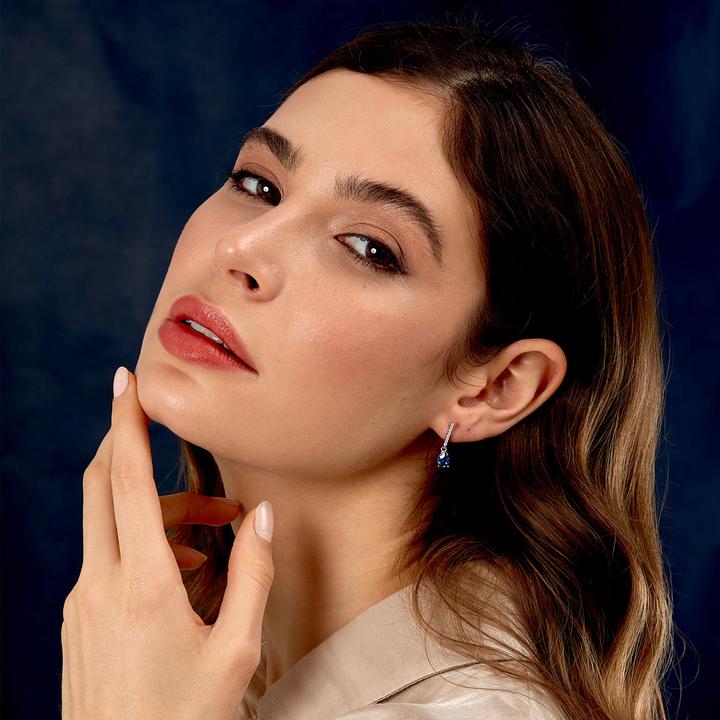 Produktbild Morellato Tesori Recycled Silver Sparkling Dangle Earrings SAIW195 (Silber 925)