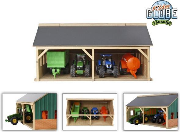 Produktbild Kids Globe Farming Landwirtschaftlicher Schuppen für Traktoren