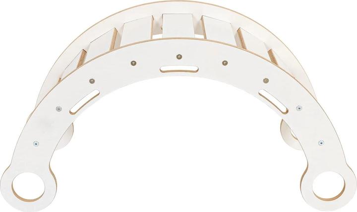 Image du produit Activity Board Grosse Traumwippe Weisses Holz mit rosa Kissen