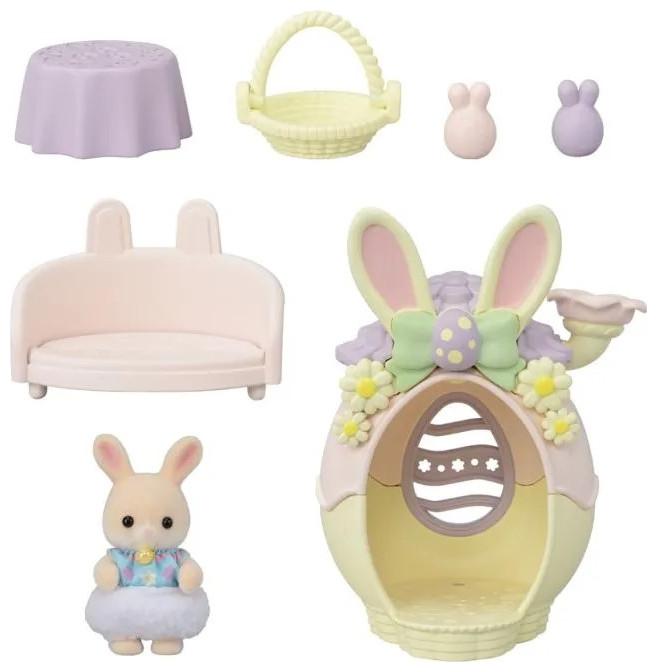 Actual product image Sylvanian Families Babyhasen Osterspass Spielset