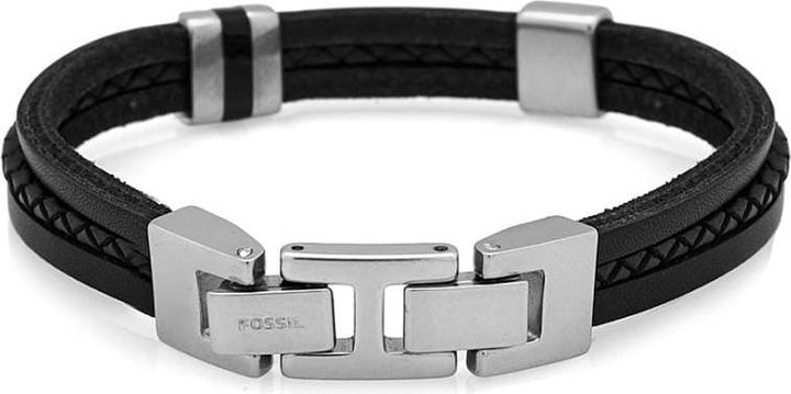 Produktbild Fossil Vintage Casual (19.50 cm, Edelstahl, Leder)