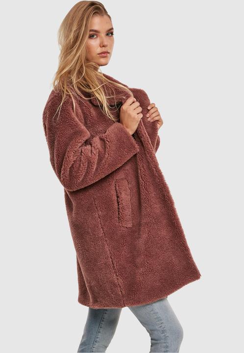 Actual product image Urban Classics Ladies Oversized Sherpa Coat (XS)