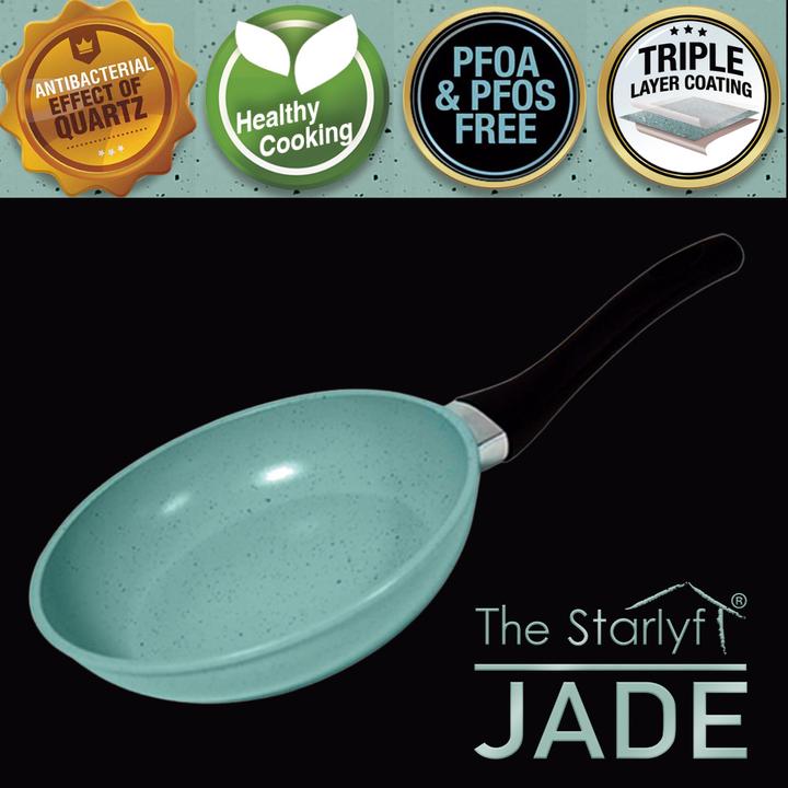 Actual product image Starlyf Jade Pan Set (20 cm, Frying pan, Aluminium)