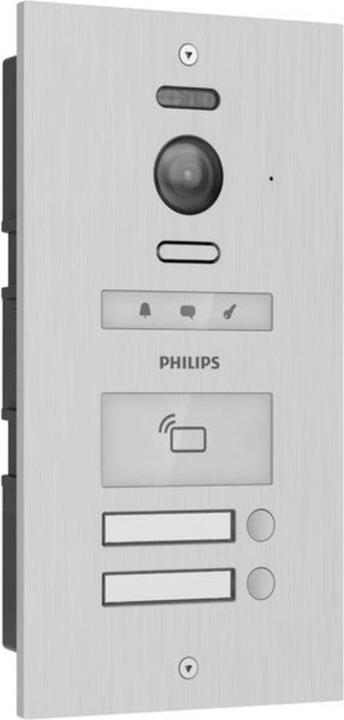 Produktbild Philips WelcomeHive Pro 2 Video-Türsprechanlage WLAN Ausseneinheit Aluminium (WLAN)