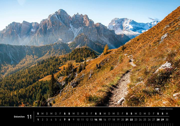 Produktbild Dolomiten Premiumkalender 2026 (50 x 35 cm, Deutsch)