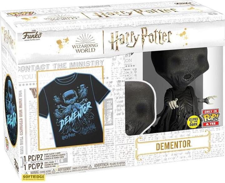 Produktbild Funko Harry Potter POP! & Tee set figurine et T-Shirt Dementor (GL) (L)