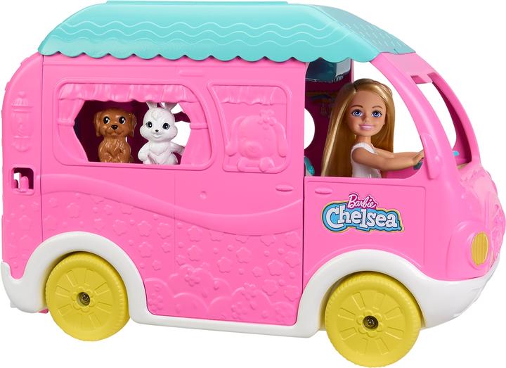 Actual product image Barbie Chelsea 2-in-1 camper