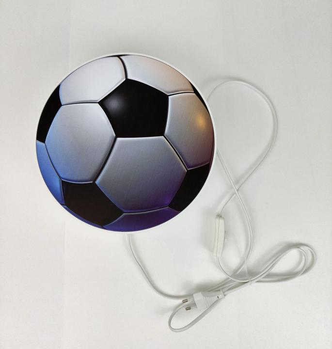 Produktbild Niermann Stand By Niermann Fussball Wandleuchte E14 Weiss, Schwarz Made in Germany
