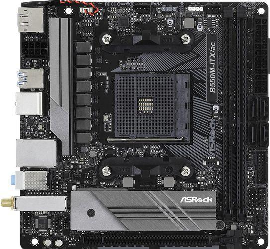 Immagine prodotto AsRock B550M-ITX/ac (AM4, AMD B550, Mini-ITX)