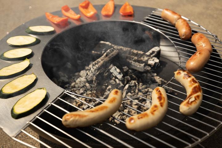 Image du produit Nouvel Support combiné grille de cuisson / plaque de cuisson (plaque plancha)