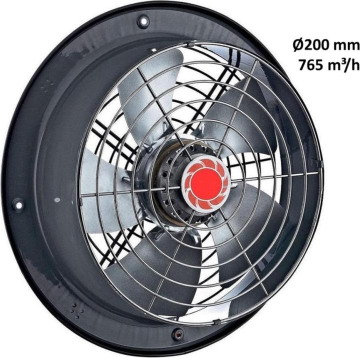 Immagine prodotto Uzman Industrie Wandventilator mit Drehzahlregler