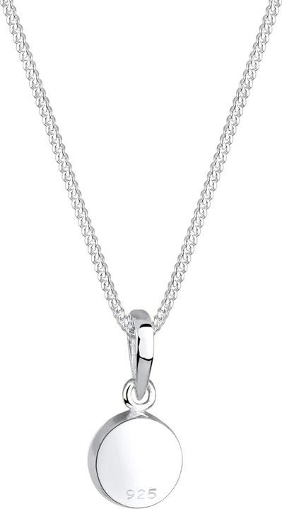 Elli Halskette Mondstein Gemstone Natur 925 Sterling Silber (925er Sterling Silber)