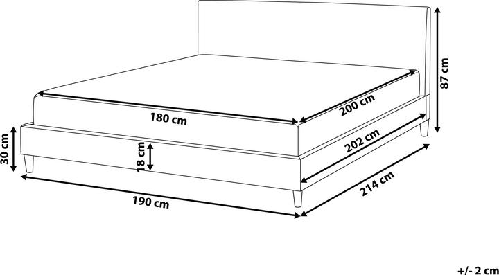 Immagine prodotto Beliani Fitou (180 x 200 cm)