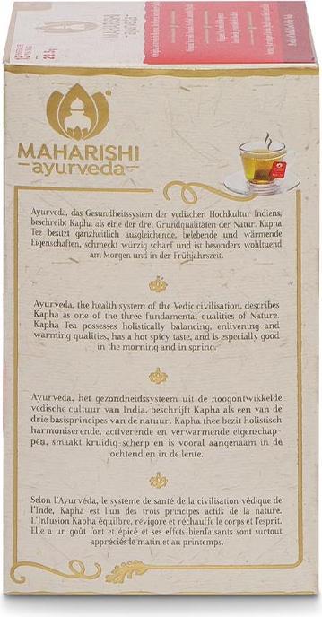 Nährwerte und Zutaten Maharishi Ayurveda Kapha Tee Gewürz Tee Tees (22.50 g)