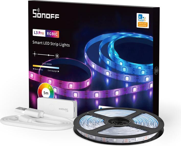 Immagine prodotto Sonoff L3 Pro (RGBIC, 500 cm, Interno, Esterno)