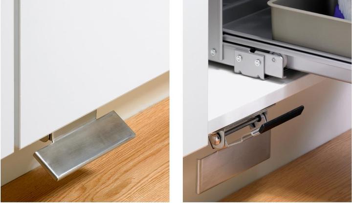 Image du produit Hettich Edelstahl Fusspedal Pull für Auszugs-Abfallsysteme