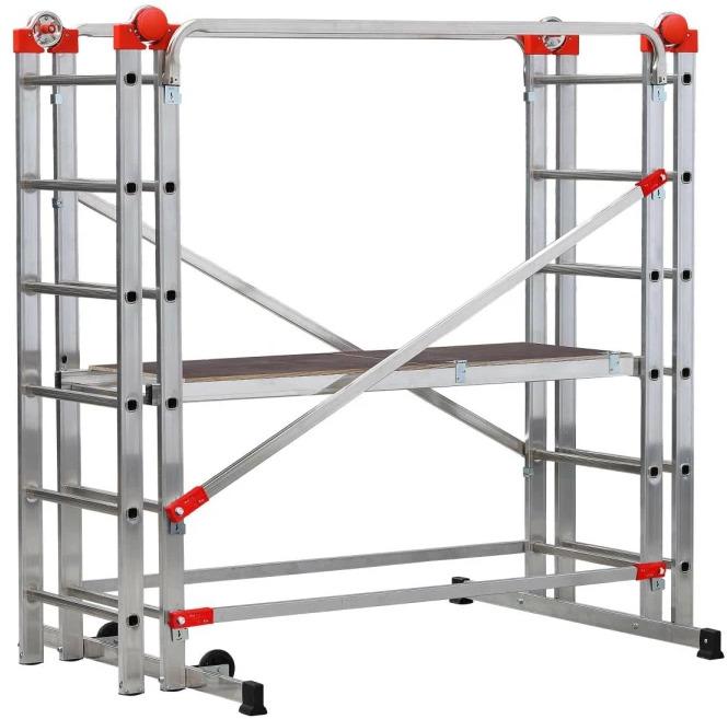 Actual product image Hailo 1-2-3 500 combi (Platform ladder, 170 cm)