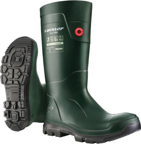 Immagine prodotto Magni Stivali di sicurezza in gomma verde Dunlop "TerraPro" S5, taglia 45 (S5, 45)