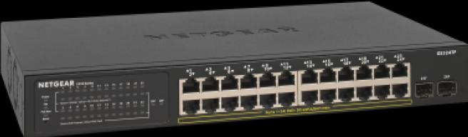 Actual product image Netgear GS324TP-100EUS (26 Ports)
