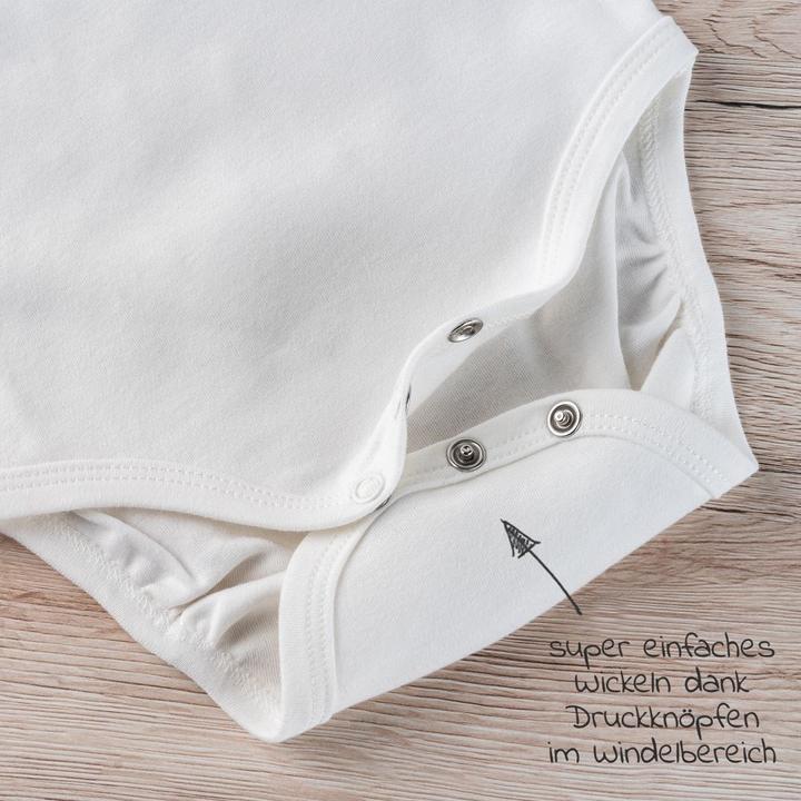Produktbild La Loona LaLoona Baby-Bodys & Wickelbodys Body Langarm 6er Pack - Beere Grau - (80)