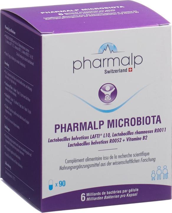 Image du produit Pharmalp Microbiota (90 pièce(s), Capsules, 80 g)