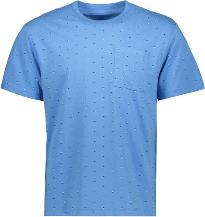 Actual product image Tom Tailor T-Shirt Kurzarmshirt gepunktet mit Brusttasche (XL)