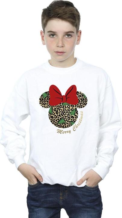 Immagine prodotto Disney Minnie Mouse Leopard Christmas Felpa Ragazzi (140, 146)