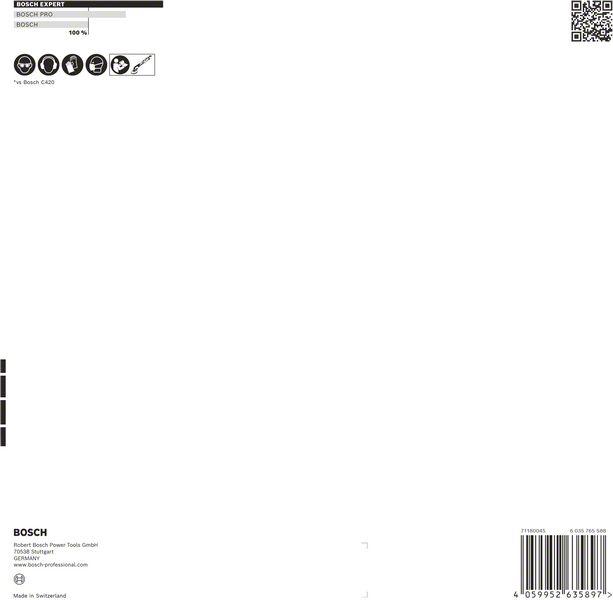 Actual product image Bosch Professional Zubehör Accessories 2608901639 Sanding net for drywall sander grain 240 (240)