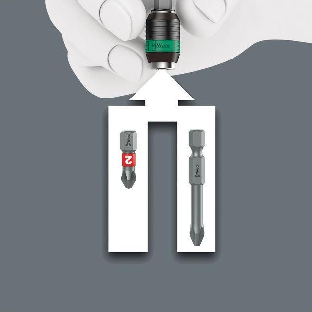 Image du produit Wera Bit-Safe 61 BiTorsion 1 (Six pans creux TX M10, Croix Phillips PH M1, Croix Phillips PH M2, Croix Pozidriv PZ M1, Croix Pozidriv PZ M2, Croix Phillips PH M3, Croix Pozidriv PZ M3, Six pans creux TX M15, Six pans creux TX M20, Six pans creux TX M25, Six pans creux TX M30, Six pans creux TX M40)