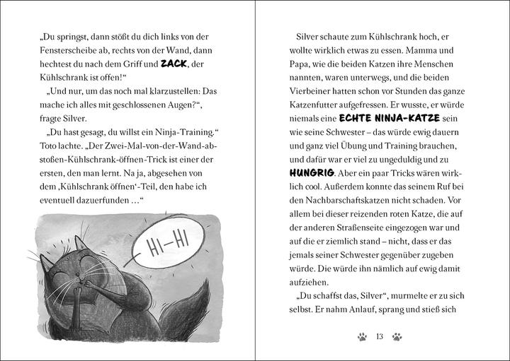 Image du produit Ninja Cat (Band 2) - Meisterdieb auf der Flucht! (Allemand, Dermot O'Leary, Tamara Reisinger, Nick East, Livres pour enfants Loewe, 2023)