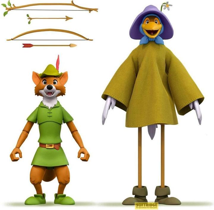Immagine prodotto Super7 Figura d'azione di Robin Hood della Disney Ultimates Wave 2