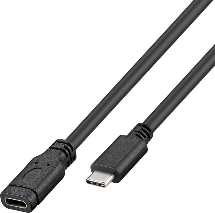 AccuCell USB-C Verlängerung USB 3.1 Generation 1 von USB-C auf USB-C (1 m, USB 3.1)