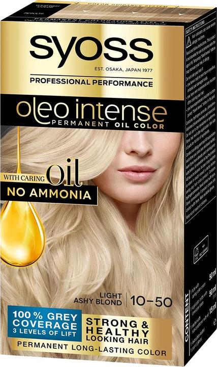 Immagine prodotto Syoss OLIO INTENSE ink sin amoniaco #10.50-rubio claro ceniza 5 (10-50)