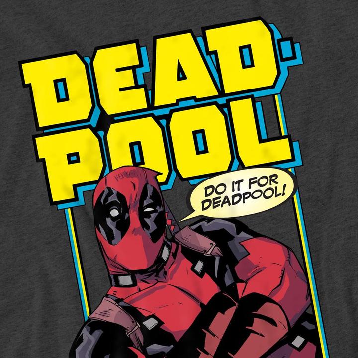 Image du produit Deadpool - T-shirt DO IT FOR - Adulte (XL)