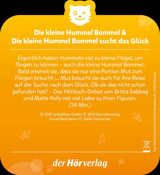 Produktbild Tigermedia Tigercard: Die kleine Hummel Bommel: sucht das Glück (Deutsch)