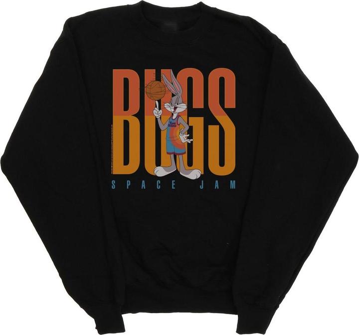 Actual product image Space Jam Boys Bugs Bunny Basketball Spin Sweatshirt (116)