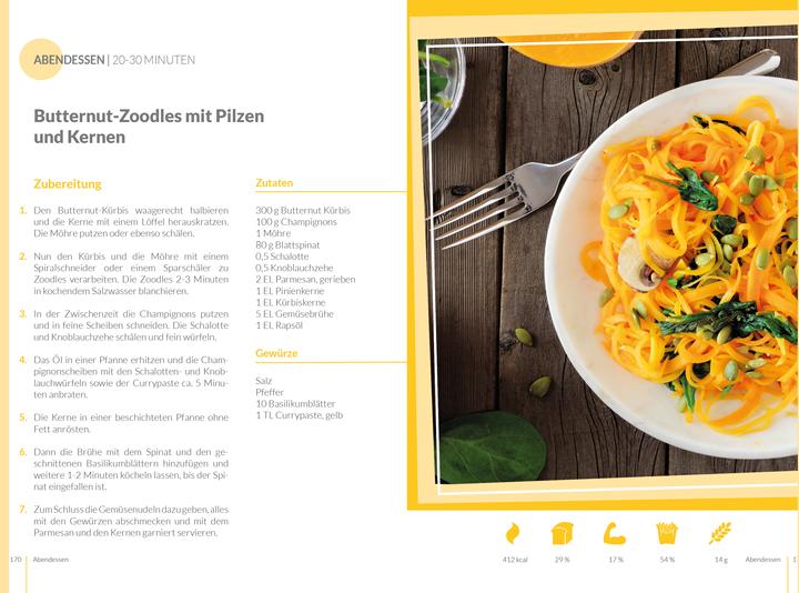 Immagine prodotto Vegetarische Diät - Ernährungsplan zum Abnehmen für 30 Tage (Tedesco, Peter Kmiecik, 2020)