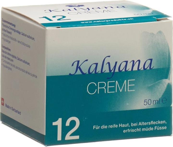 Image du produit Kalyana Crème n° 12 au calcium sulphuricum (Crème pour le corps, 50 ml)