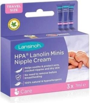 Lansinoh Lanolina HPA Minis, 3 x 7 ml