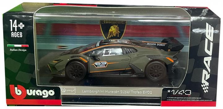 Immagine prodotto Bburago 18-38305 Officia Lamborghini Huracan Super Trofeo EVO2 κλίμακα 1:43 Serie Race Συλλεκτικό