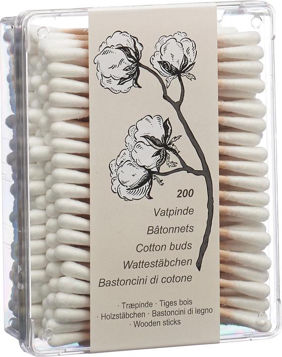 Dansu Wattestäbchen Holz