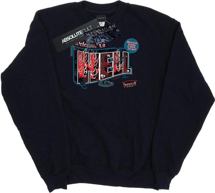 Supernatural Welcome To Hell Sweatshirt (S)