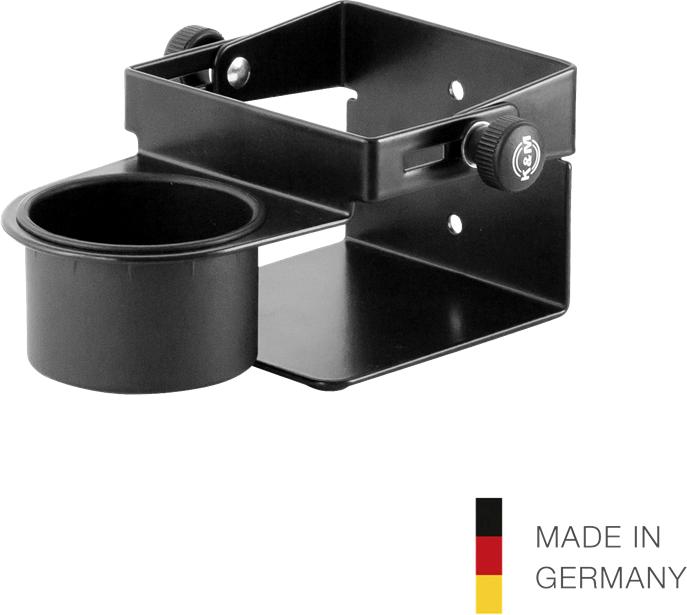 K&M 80370 Desinfektionsmittel Halter schwarz