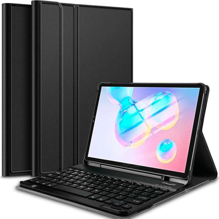 Produktbild Just in Case Premium Bluetooth Tastatur Cover Schwarz Samsung Galaxy Tab S7+ (Eng. Int., Galaxy Tab S7+)